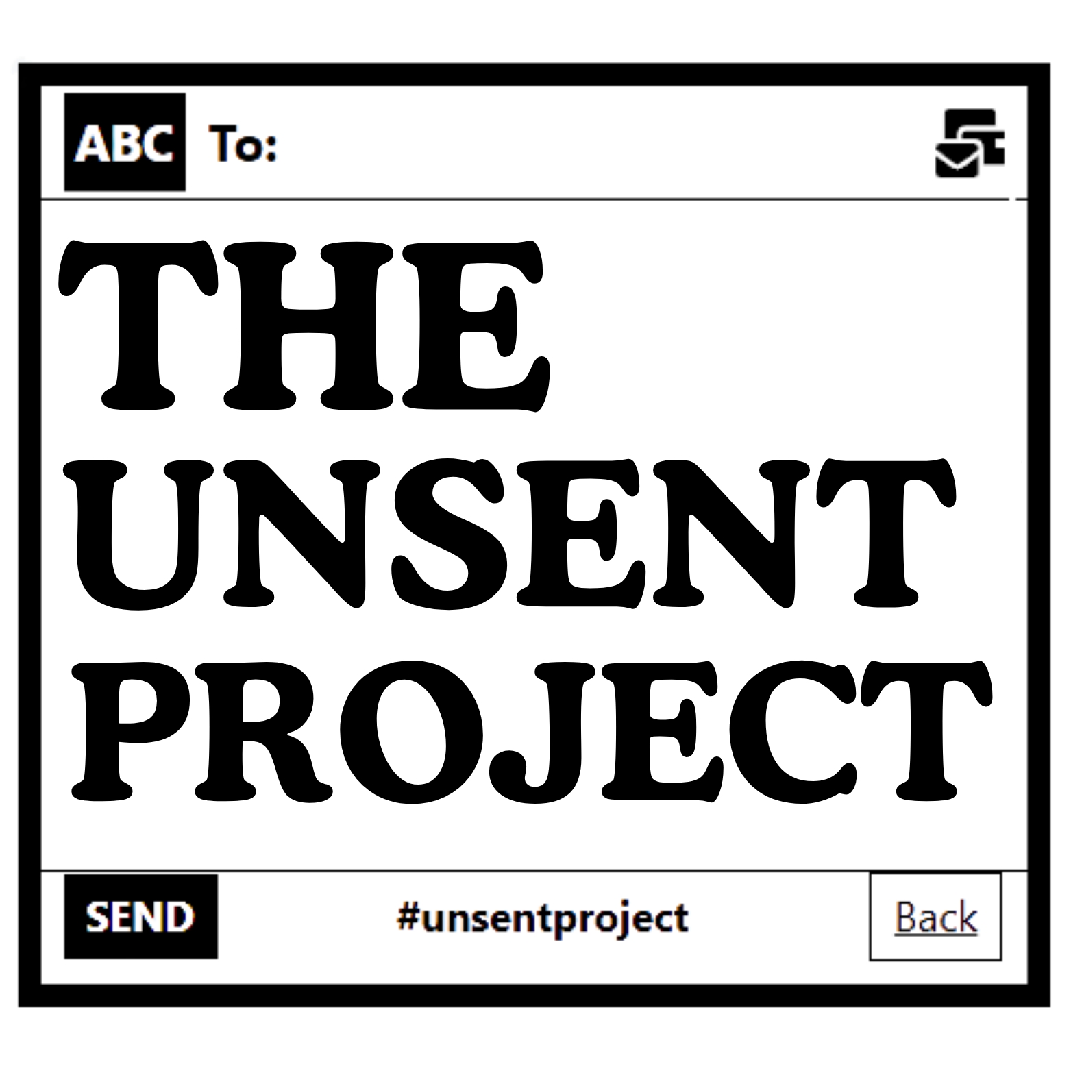 The Unsent Project Logo
