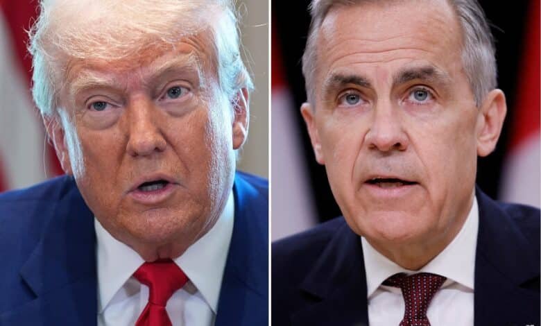 Trump and Canada Carmy will celebrate a high -risk meeting in the middle of the tariff war, acquisition threat