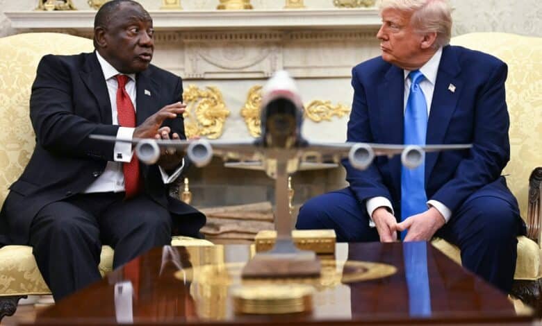 Trump showed old videos, took out crosses out of context in the genocide statements of South Africa